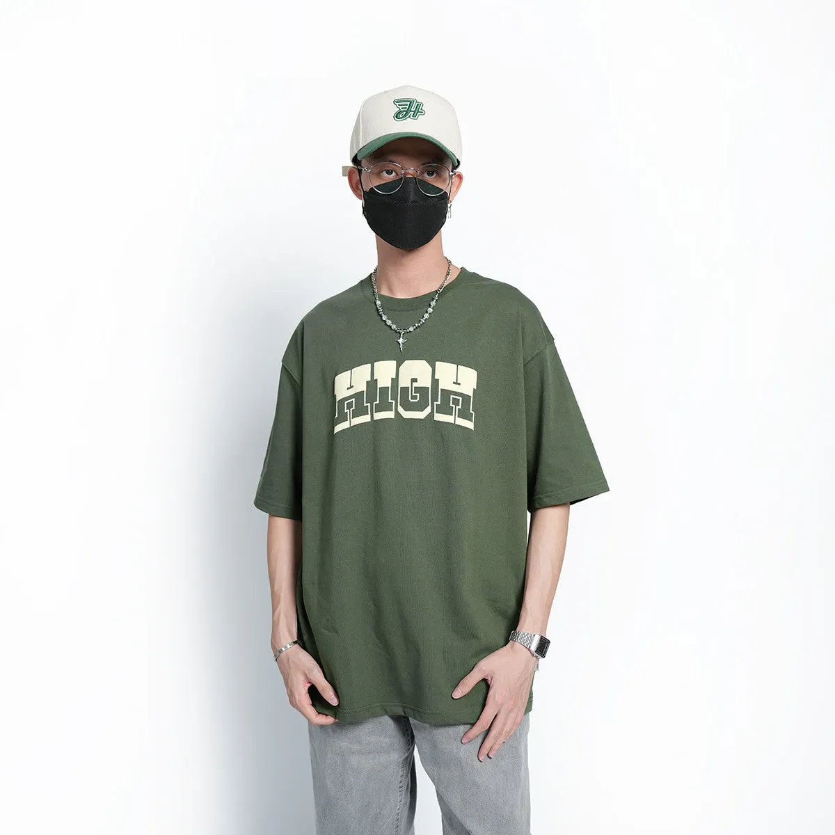 3D Dualism High Tee - 1059
