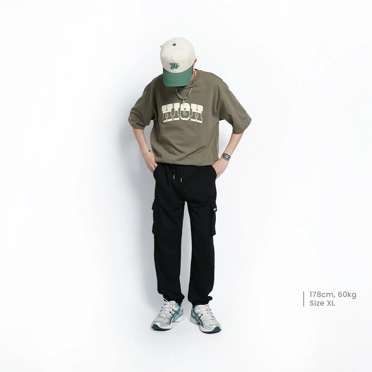 3D Dualism High Tee - 1059