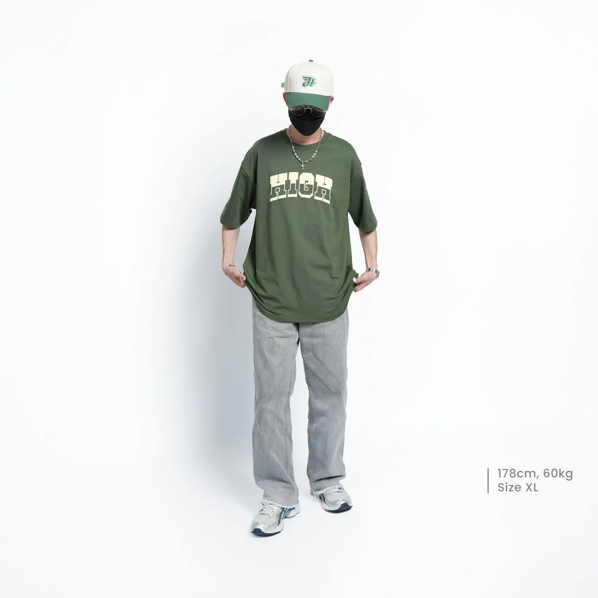 3D Dualism High Tee - 1059
