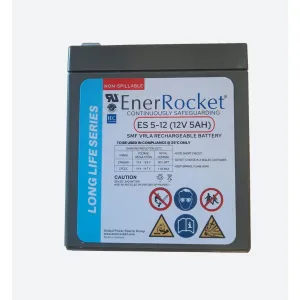 EnerRocket ES 5-12 (12V – 5Ah) Battery Loose
