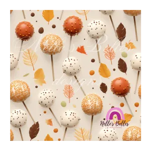 Fall cake pops
