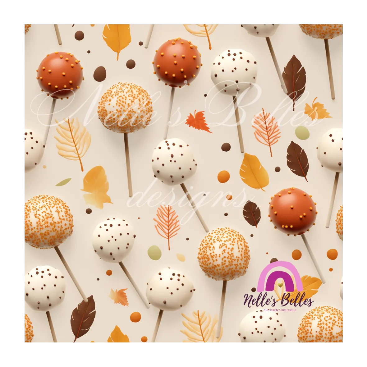 Fall cake pops