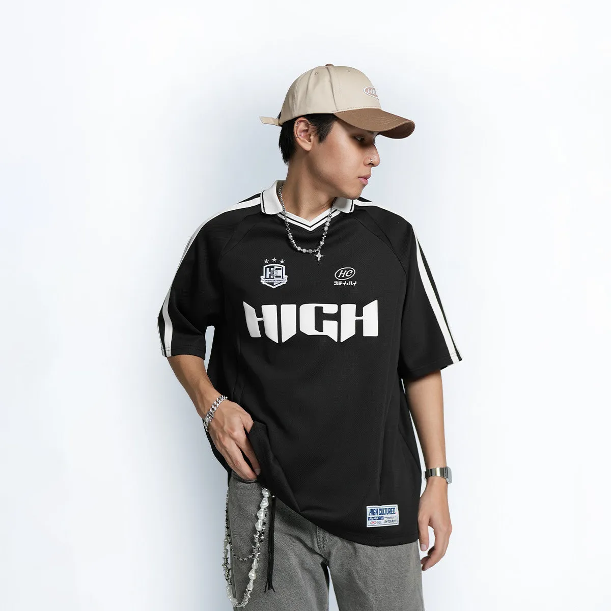 High Cultured Savage Legion Jersey Polo Tee - 152