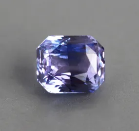 Loose 1.55 Ct Octagon Bi-Color Sapphire