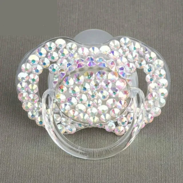 Luxury Rhinestones Baby Pacifier