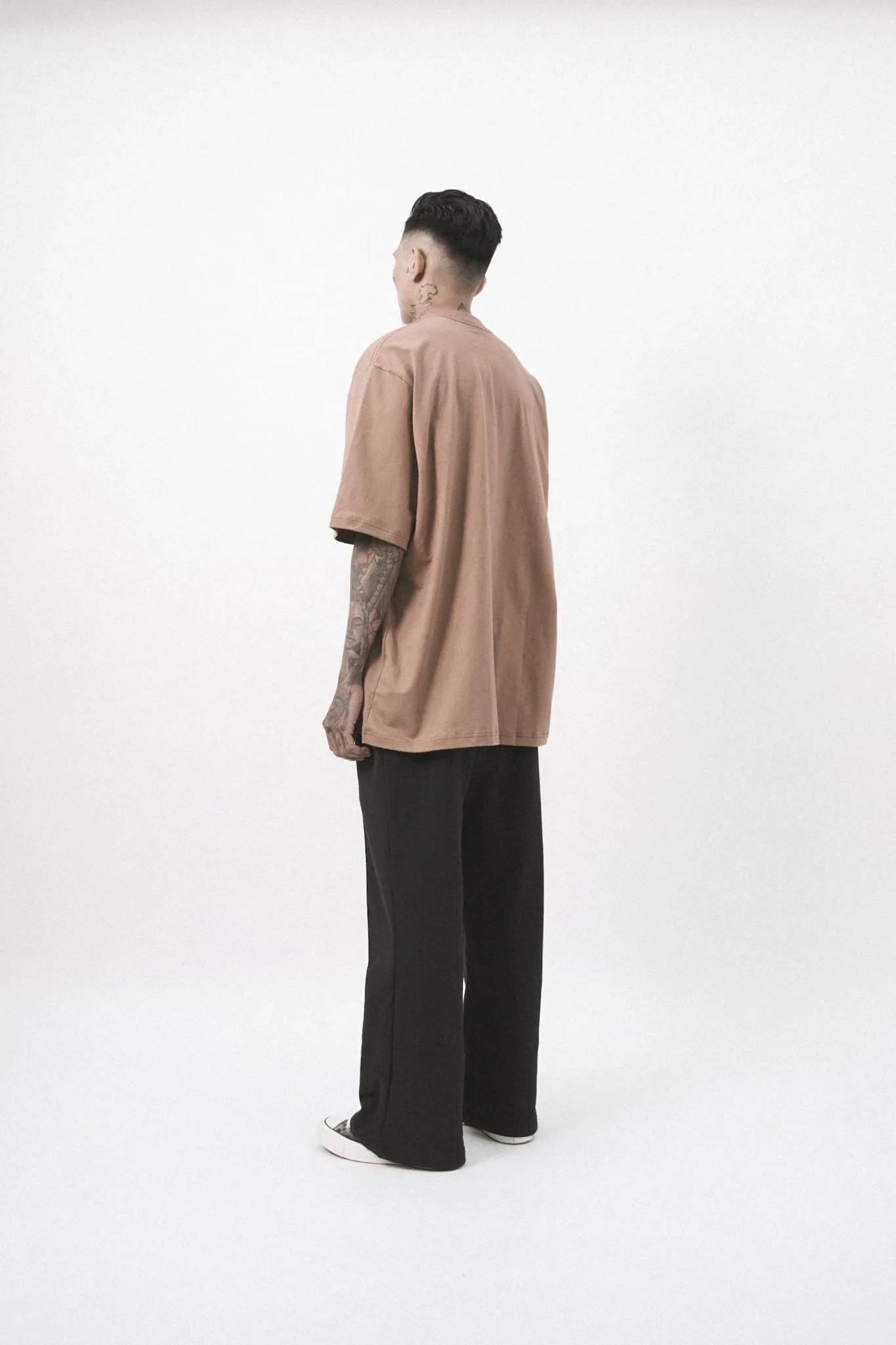 OVERSIZED TEE IN APRICOT