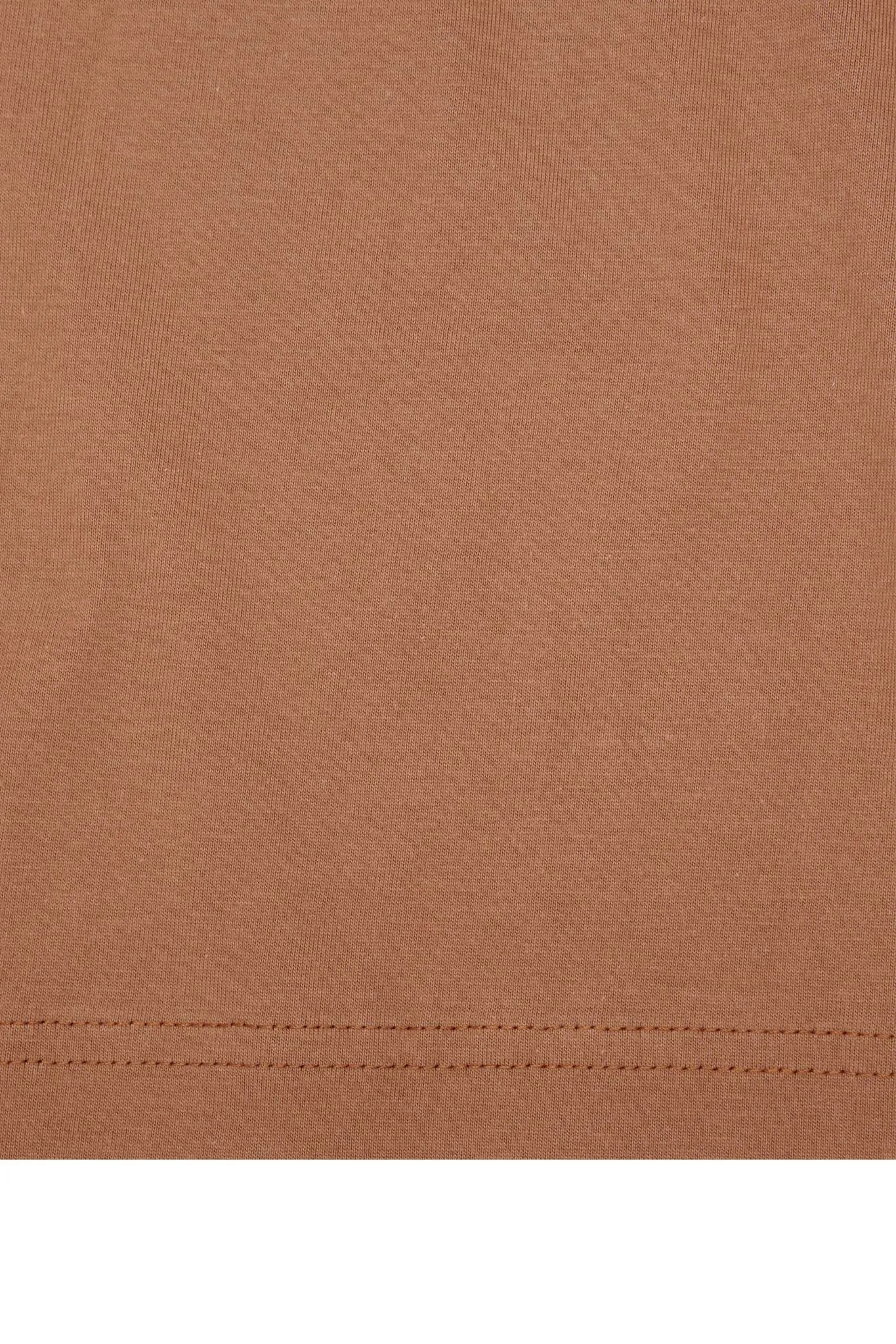 OVERSIZED TEE IN APRICOT