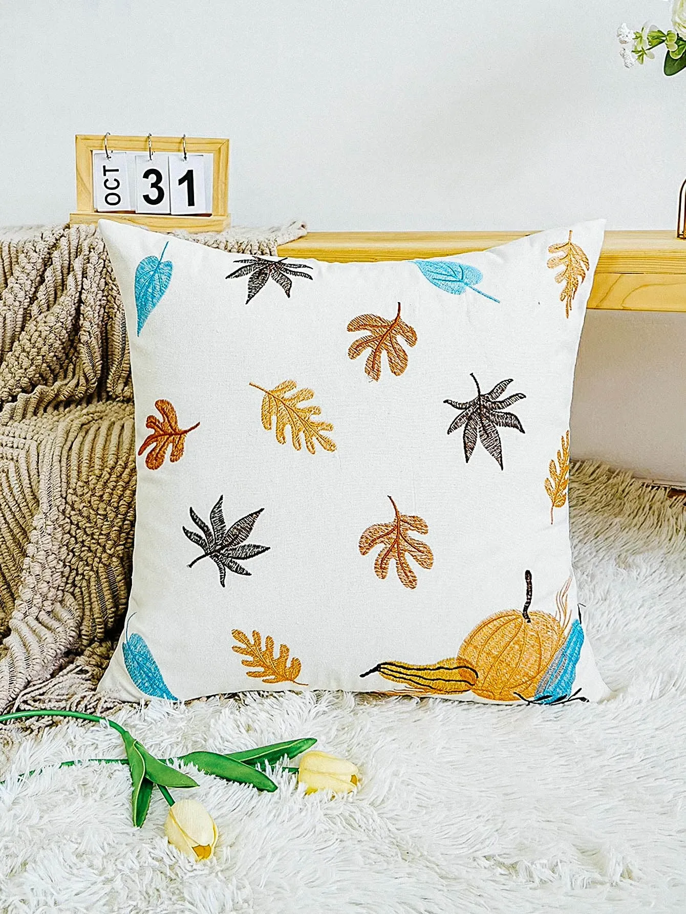 Seasonal Woodland Pillow Covers