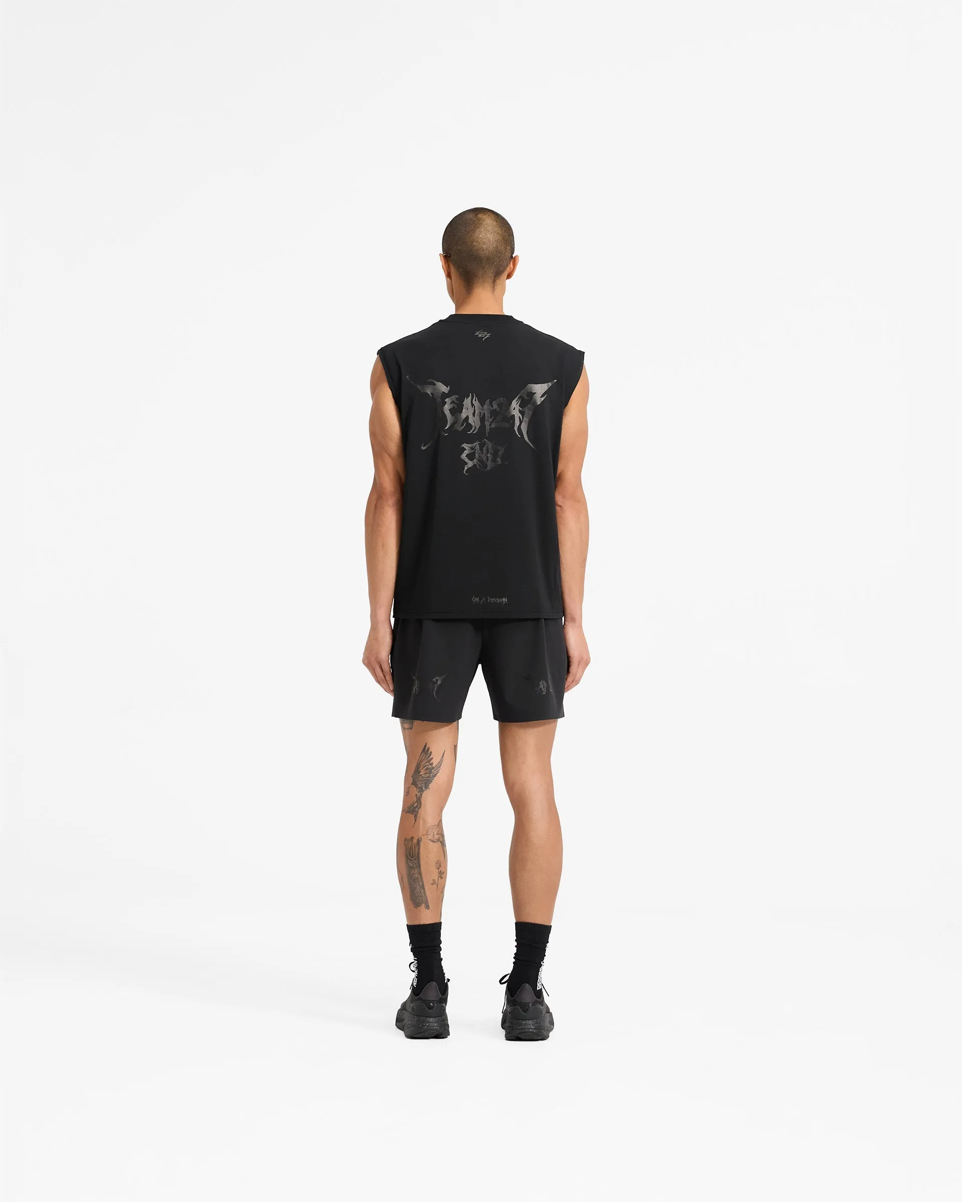 Team 247 X END Oversized Tank - Jet Black